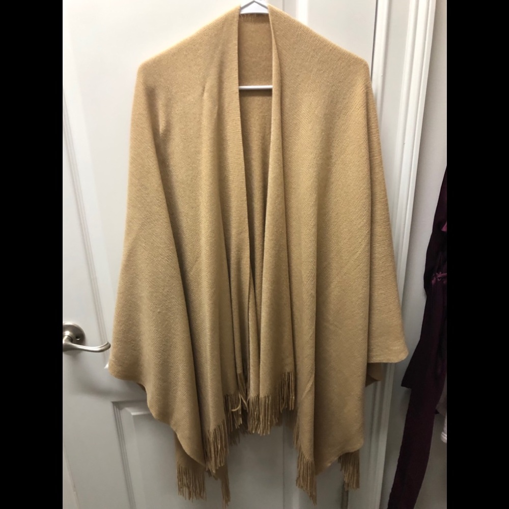 Tan cardigan